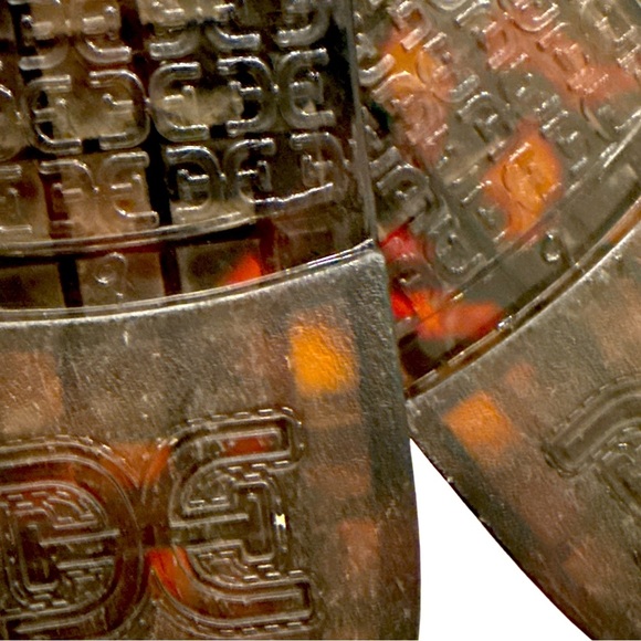 Sam Edelman Bay Jelly Slide Sandals Tortoise Black Brown Women’s Size 9 - Picture 11 of 13